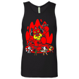 T-Shirts Black / S Chibi Battle Diablo Men's Premium Tank Top