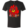 T-Shirts Vintage Black / S Chibi Battle Diablo Men's Triblend T-Shirt
