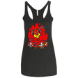 T-Shirts Vintage Black / X-Small Chibi Battle Diablo Women's Triblend Racerback Tank