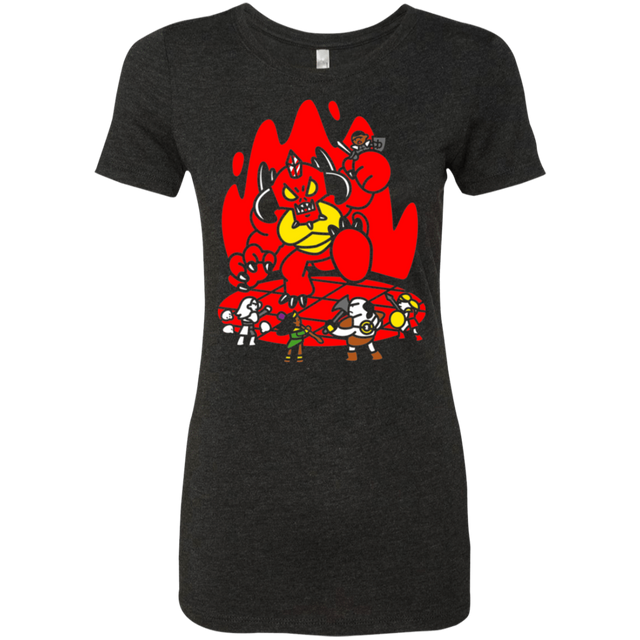 T-Shirts Vintage Black / S Chibi Battle Diablo Women's Triblend T-Shirt