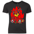T-Shirts Vintage Black / YXS Chibi Battle Diablo Youth Triblend T-Shirt