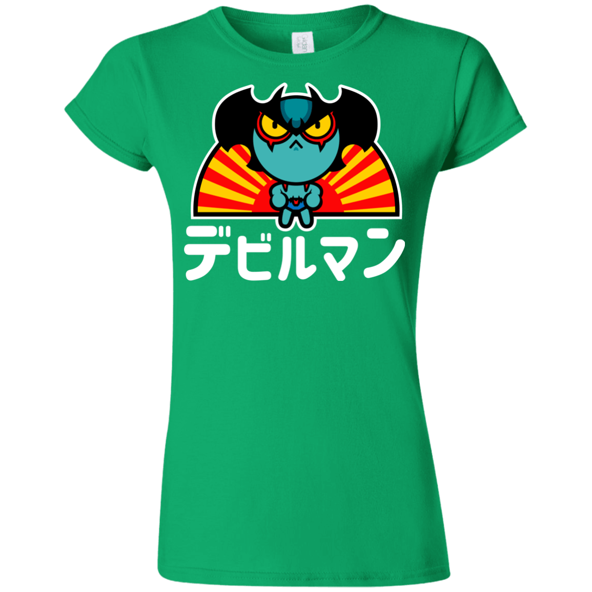 T-Shirts Irish Green / S ChibiDebiruman Junior Slimmer-Fit T-Shirt