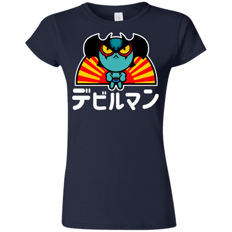 T-Shirts Navy / S ChibiDebiruman Junior Slimmer-Fit T-Shirt