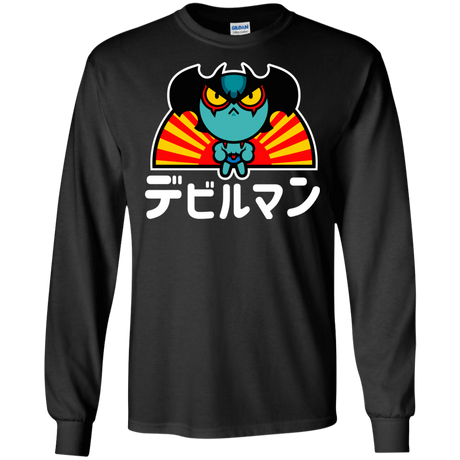 T-Shirts Black / S ChibiDebiruman Men's Long Sleeve T-Shirt