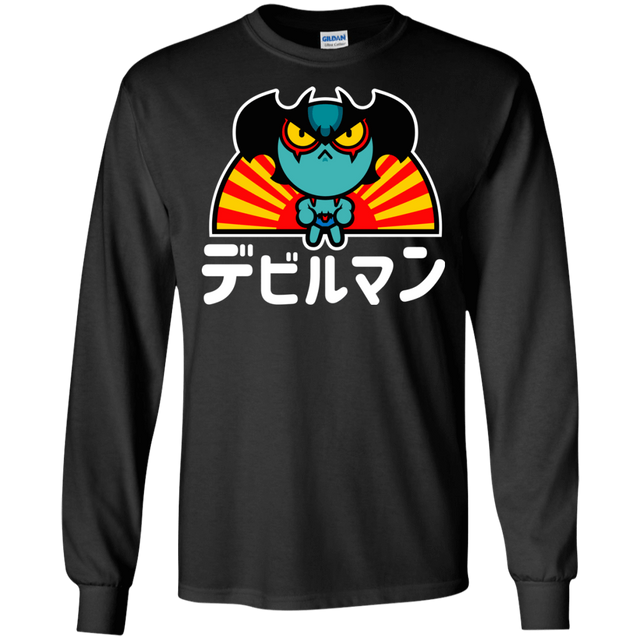 T-Shirts Black / S ChibiDebiruman Men's Long Sleeve T-Shirt