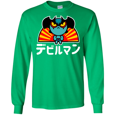 T-Shirts Irish Green / S ChibiDebiruman Men's Long Sleeve T-Shirt