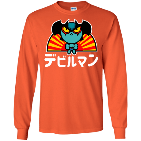 T-Shirts Orange / S ChibiDebiruman Men's Long Sleeve T-Shirt