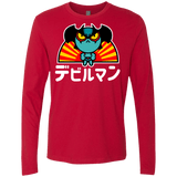 T-Shirts Red / S ChibiDebiruman Men's Premium Long Sleeve