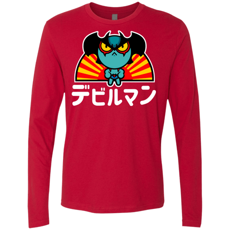 T-Shirts Red / S ChibiDebiruman Men's Premium Long Sleeve