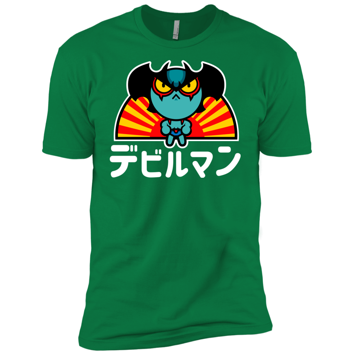 T-Shirts Kelly Green / X-Small ChibiDebiruman Men's Premium T-Shirt