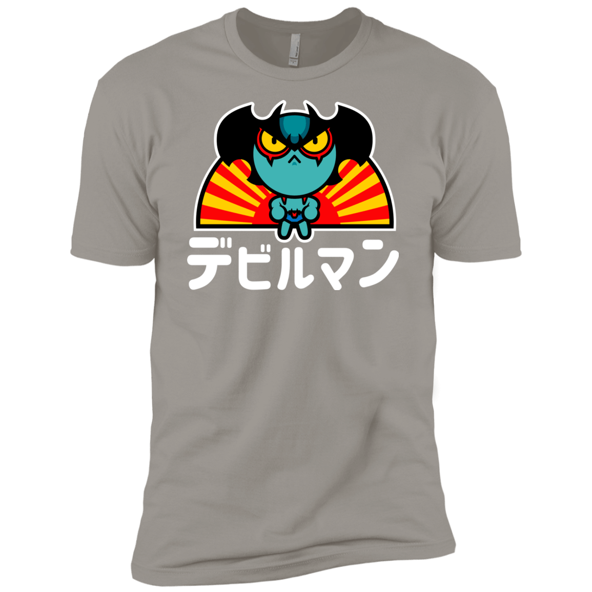 T-Shirts Light Grey / X-Small ChibiDebiruman Men's Premium T-Shirt