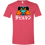 T-Shirts Heather Red / S ChibiDebiruman Men's Semi-Fitted Softstyle
