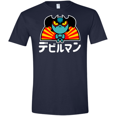 T-Shirts Navy / X-Small ChibiDebiruman Men's Semi-Fitted Softstyle