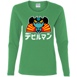 T-Shirts Irish Green / S ChibiDebiruman Women's Long Sleeve T-Shirt