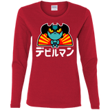 T-Shirts Red / S ChibiDebiruman Women's Long Sleeve T-Shirt