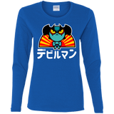 T-Shirts Royal / S ChibiDebiruman Women's Long Sleeve T-Shirt