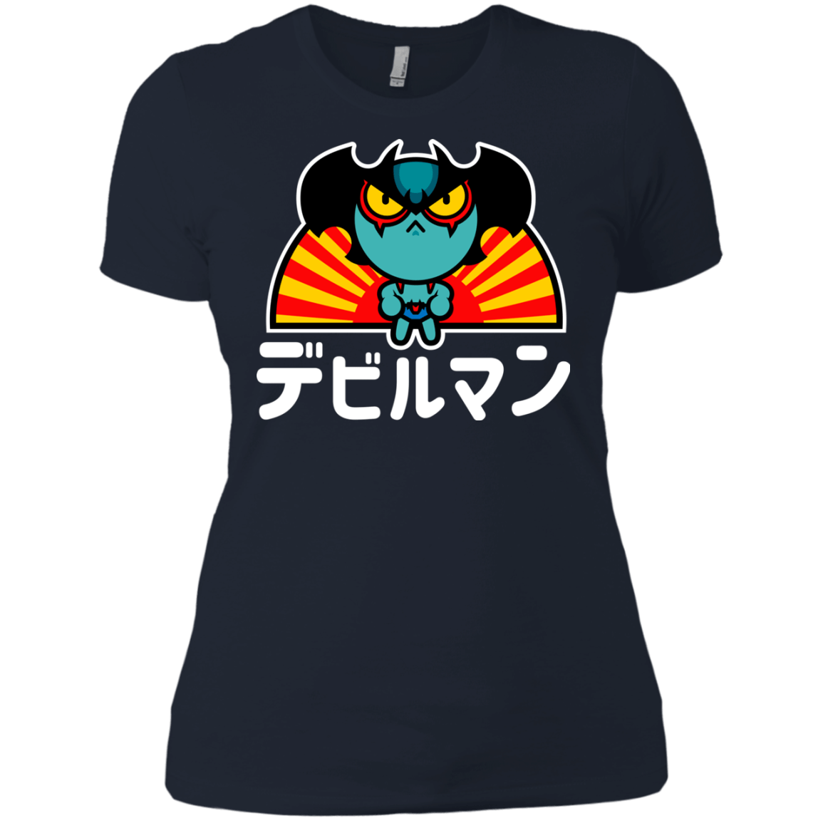 T-Shirts Midnight Navy / X-Small ChibiDebiruman Women's Premium T-Shirt