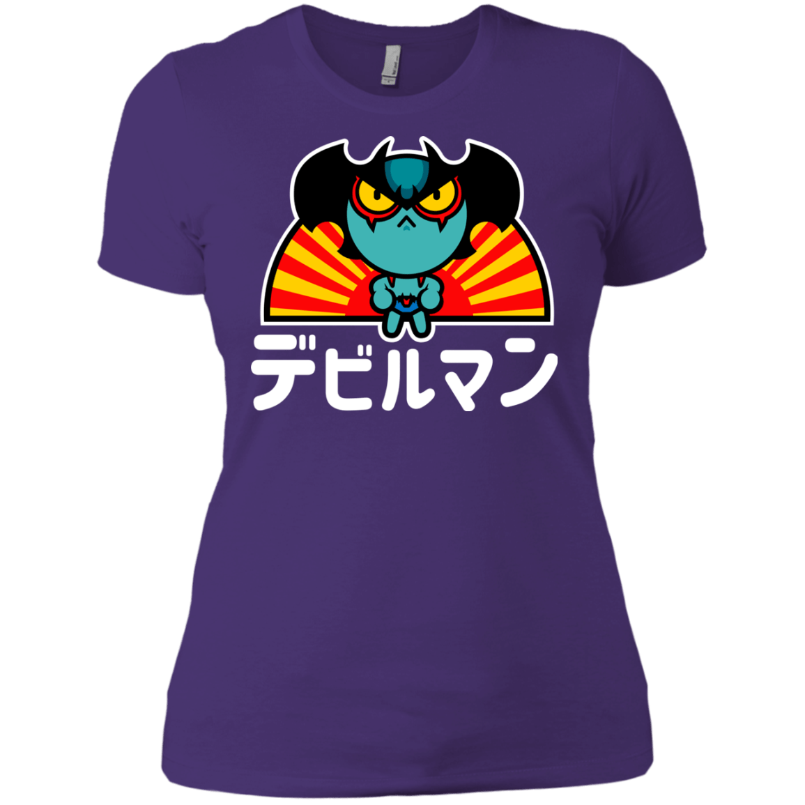 T-Shirts Purple Rush/ / X-Small ChibiDebiruman Women's Premium T-Shirt