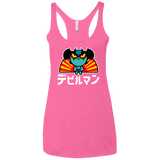 T-Shirts Vintage Pink / X-Small ChibiDebiruman Women's Triblend Racerback Tank