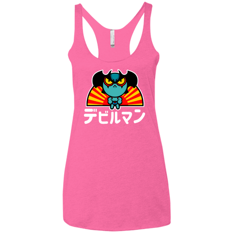 T-Shirts Vintage Pink / X-Small ChibiDebiruman Women's Triblend Racerback Tank