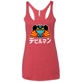 T-Shirts Vintage Red / X-Small ChibiDebiruman Women's Triblend Racerback Tank