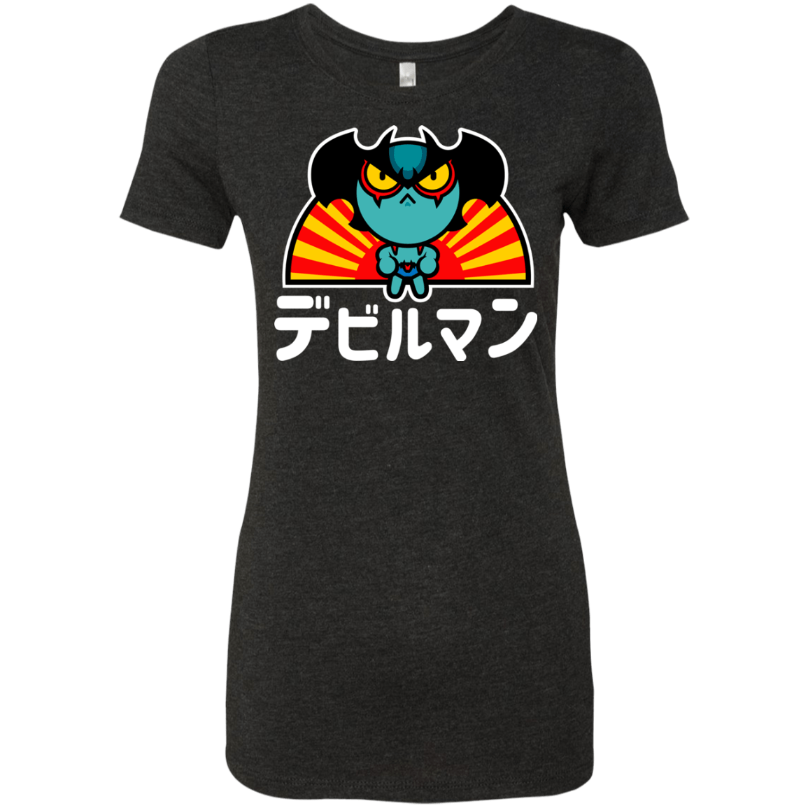 T-Shirts Vintage Black / S ChibiDebiruman Women's Triblend T-Shirt