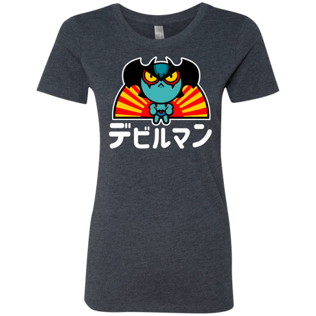 T-Shirts Vintage Navy / S ChibiDebiruman Women's Triblend T-Shirt