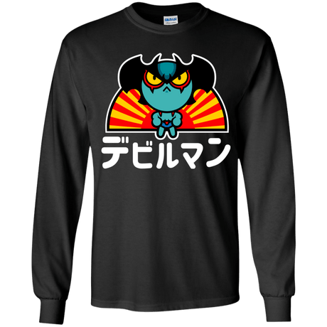 T-Shirts Black / YS ChibiDebiruman Youth Long Sleeve T-Shirt