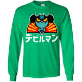 T-Shirts Irish Green / YS ChibiDebiruman Youth Long Sleeve T-Shirt