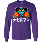 T-Shirts Purple / YS ChibiDebiruman Youth Long Sleeve T-Shirt
