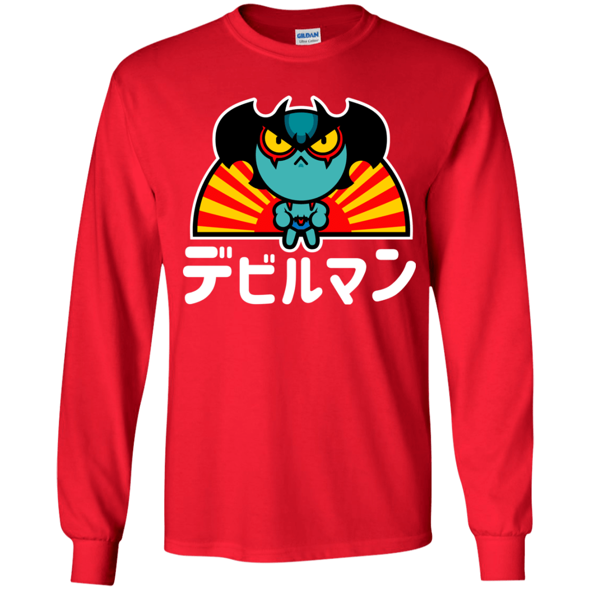 T-Shirts Red / YS ChibiDebiruman Youth Long Sleeve T-Shirt