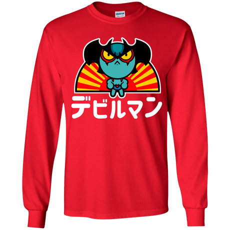 T-Shirts Red / YS ChibiDebiruman Youth Long Sleeve T-Shirt