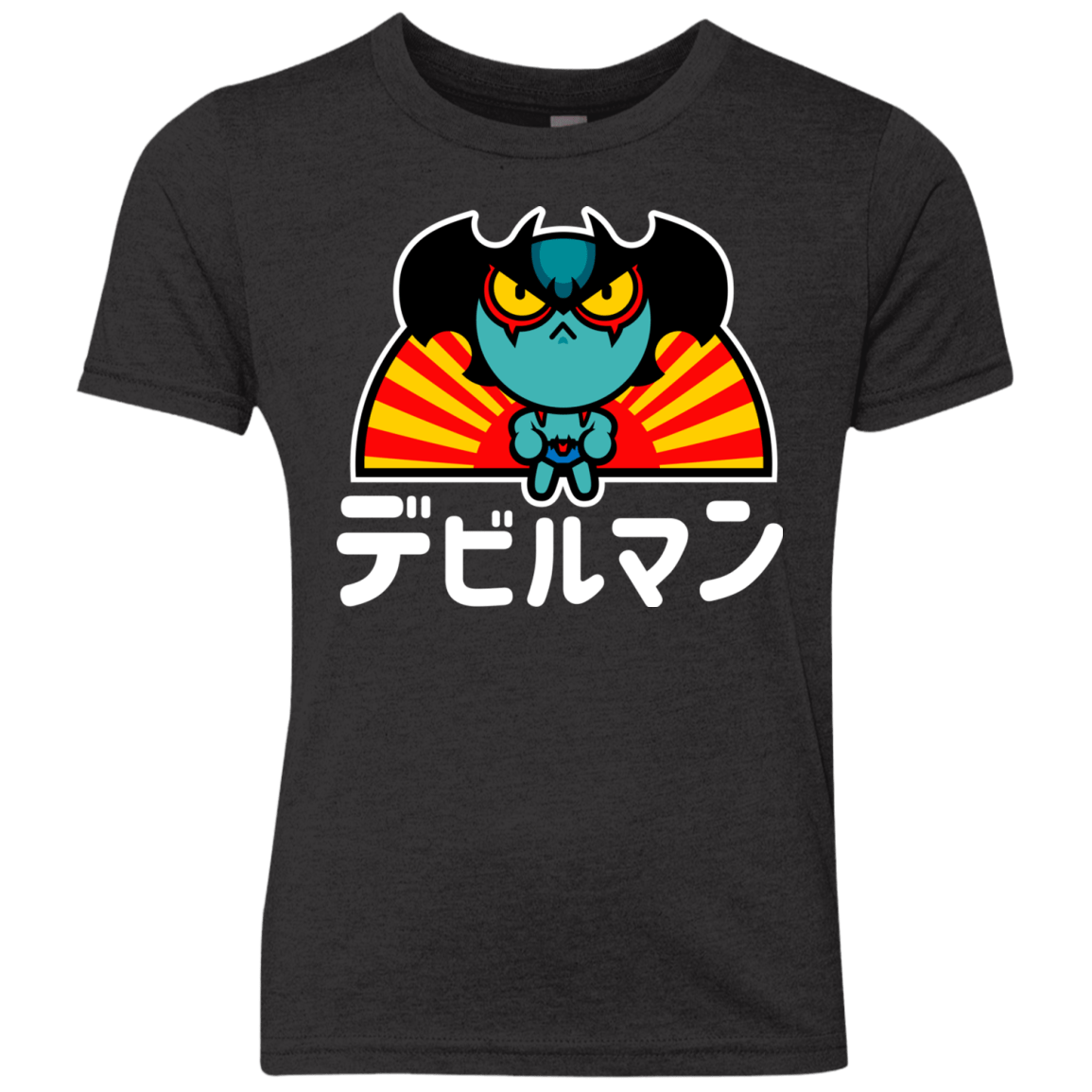 T-Shirts Vintage Black / YXS ChibiDebiruman Youth Triblend T-Shirt