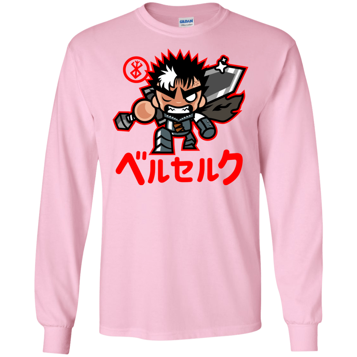 T-Shirts Light Pink / S ChibiGuts Men's Long Sleeve T-Shirt