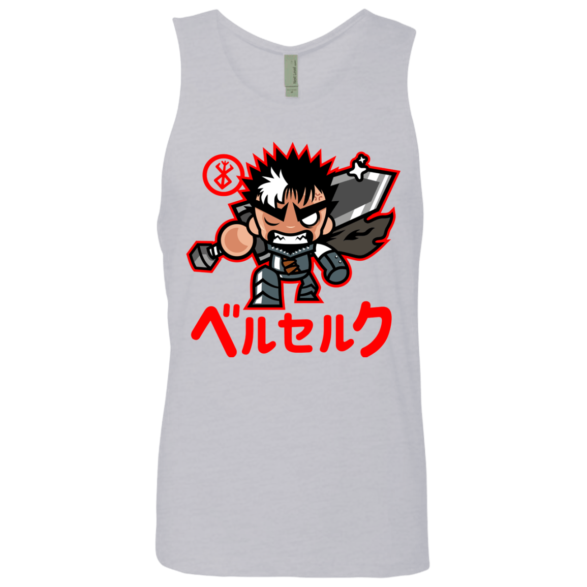 T-Shirts Heather Grey / S ChibiGuts Men's Premium Tank Top