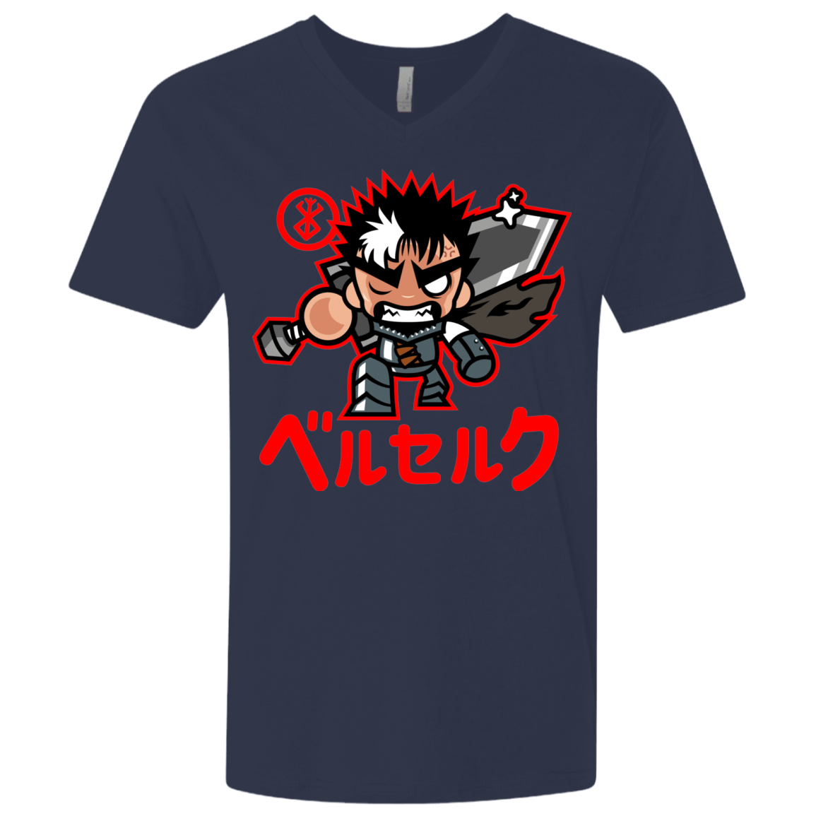 T-Shirts Midnight Navy / X-Small ChibiGuts Men's Premium V-Neck