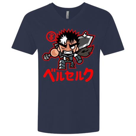 T-Shirts Midnight Navy / X-Small ChibiGuts Men's Premium V-Neck