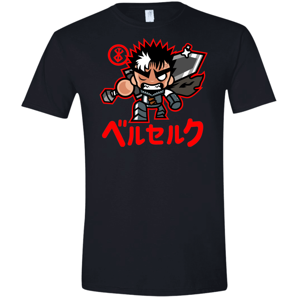 T-Shirts Black / X-Small ChibiGuts Men's Semi-Fitted Softstyle