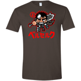 T-Shirts Dark Chocolate / S ChibiGuts Men's Semi-Fitted Softstyle