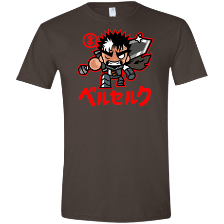 T-Shirts Dark Chocolate / S ChibiGuts Men's Semi-Fitted Softstyle