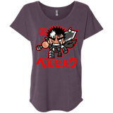 T-Shirts Vintage Purple / X-Small ChibiGuts Triblend Dolman Sleeve