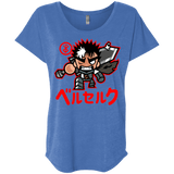 T-Shirts Vintage Royal / X-Small ChibiGuts Triblend Dolman Sleeve