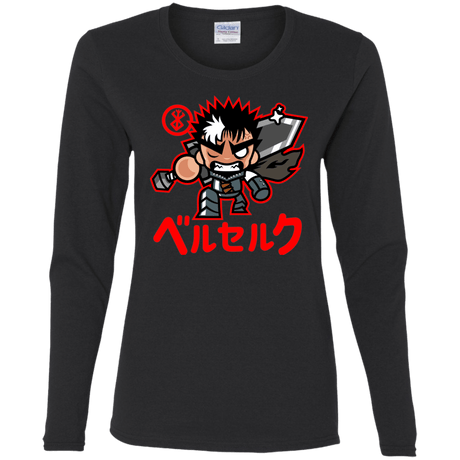 T-Shirts Black / S ChibiGuts Women's Long Sleeve T-Shirt