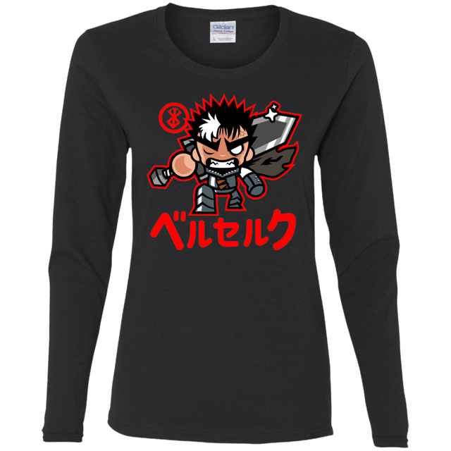 T-Shirts Black / S ChibiGuts Women's Long Sleeve T-Shirt