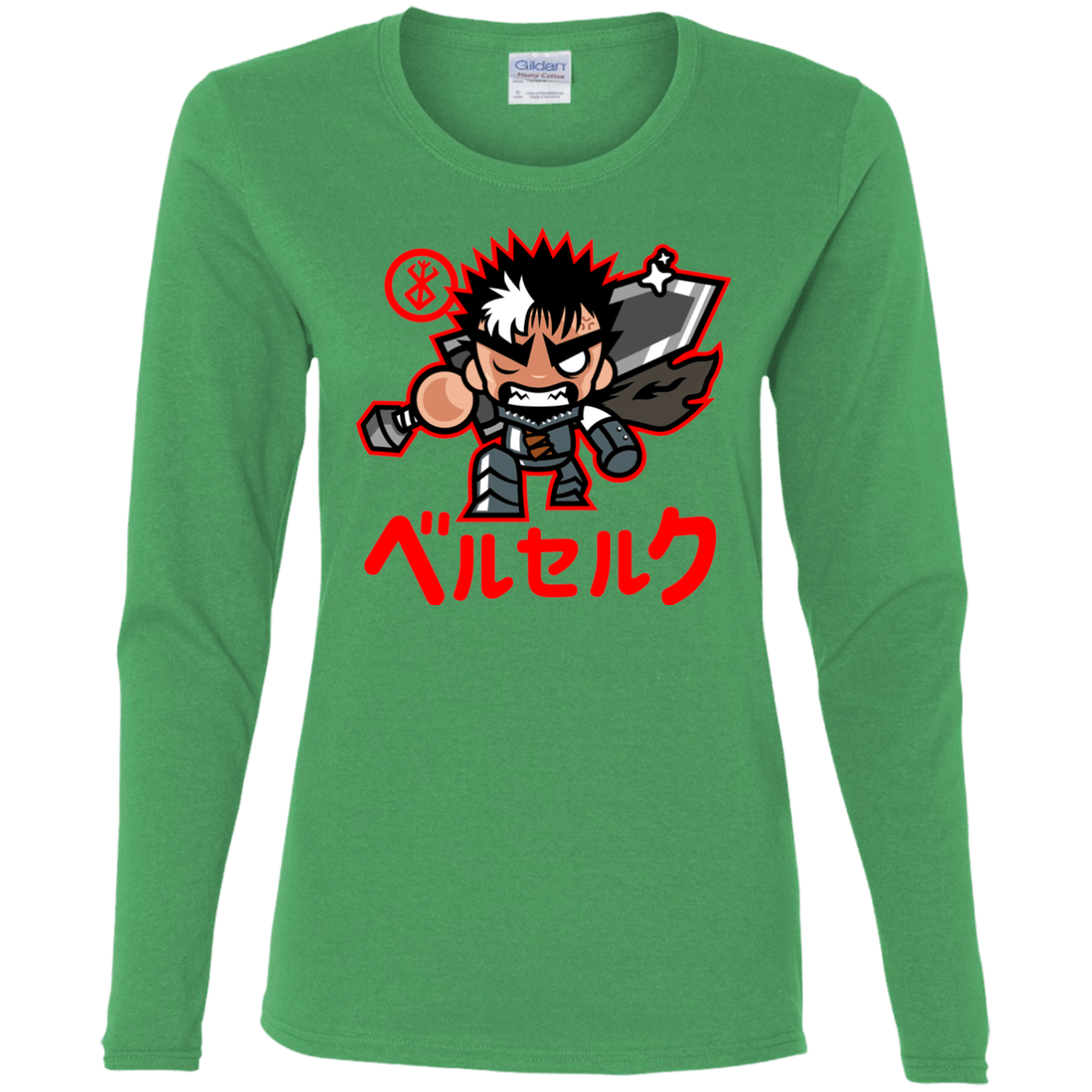 T-Shirts Irish Green / S ChibiGuts Women's Long Sleeve T-Shirt