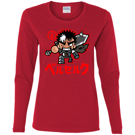 T-Shirts Red / S ChibiGuts Women's Long Sleeve T-Shirt