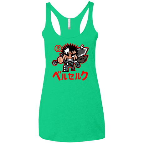 T-Shirts Envy / X-Small ChibiGuts Women's Triblend Racerback Tank