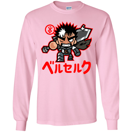 T-Shirts Light Pink / YS ChibiGuts Youth Long Sleeve T-Shirt