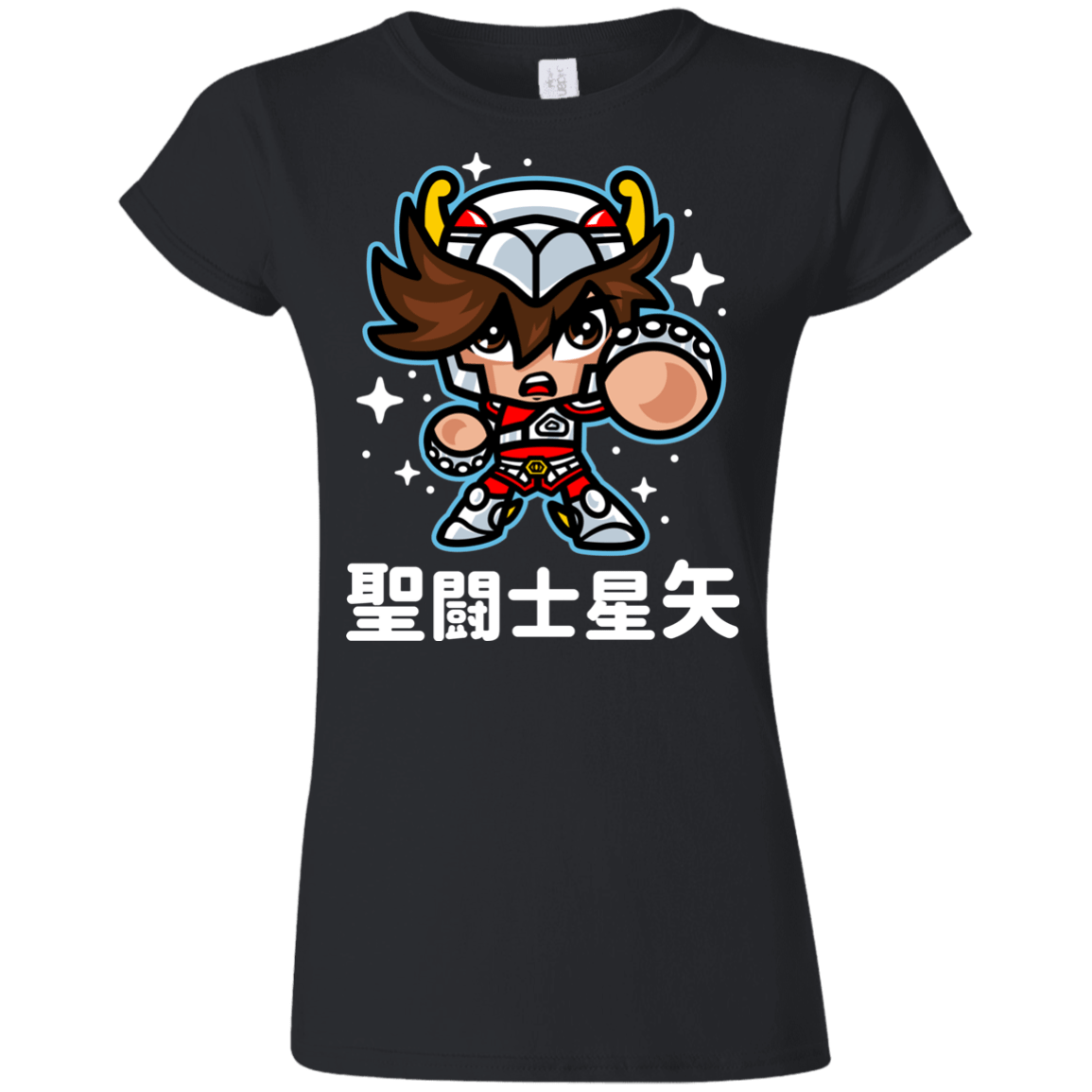 T-Shirts Black / S ChibiPegasus Junior Slimmer-Fit T-Shirt