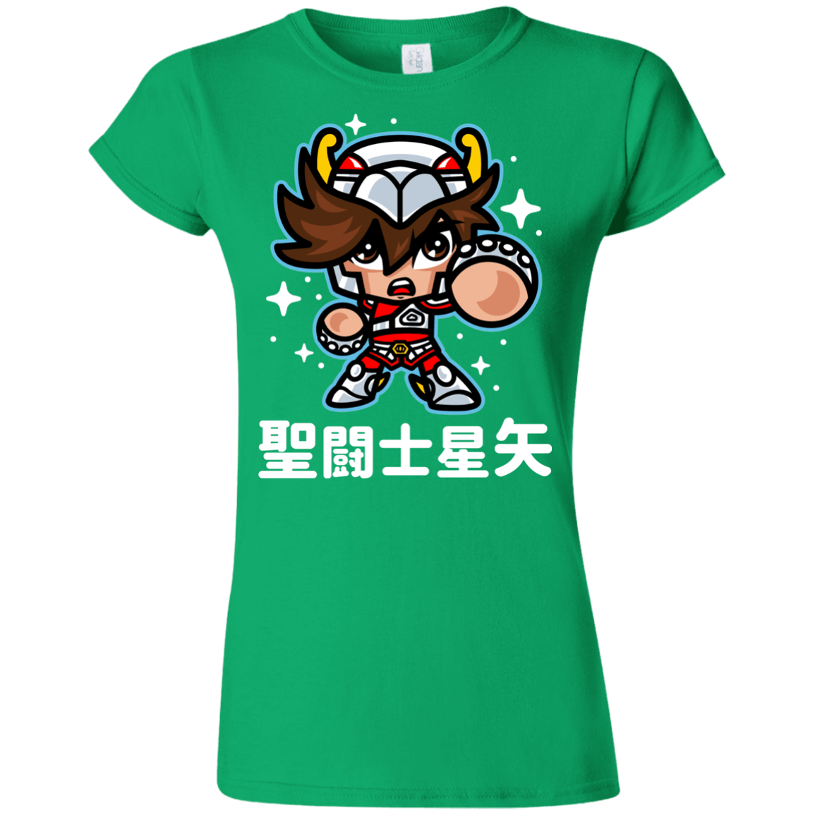 T-Shirts Irish Green / S ChibiPegasus Junior Slimmer-Fit T-Shirt